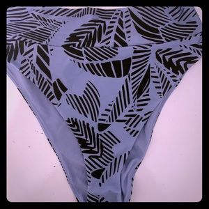 High cut cheeky bikini bottom